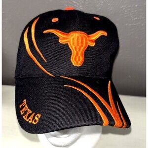 Texans Longhorns 100% Acrylic Adjustable Baseball Cap